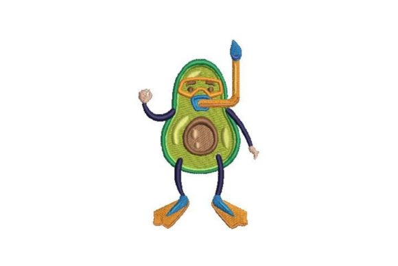 Avocado Scuba Diver
