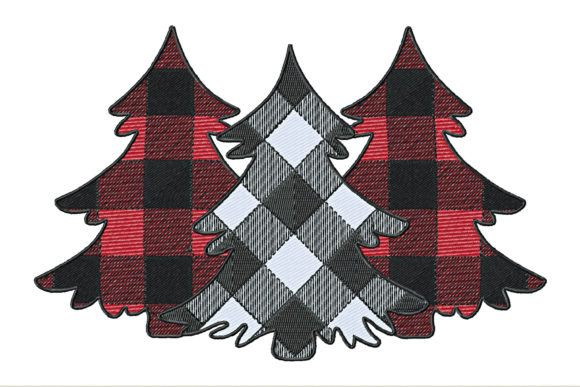 Christmas Tree Buffalo Plaid