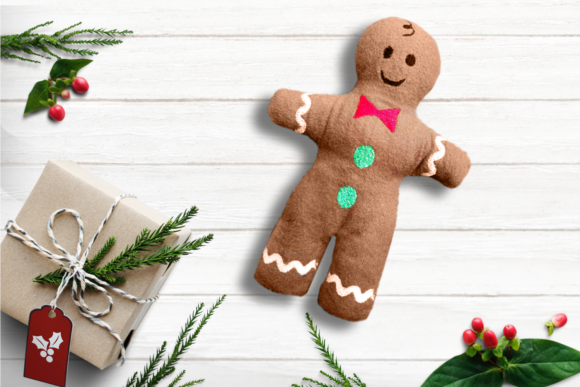 Gingerbread Boy Plush ITH