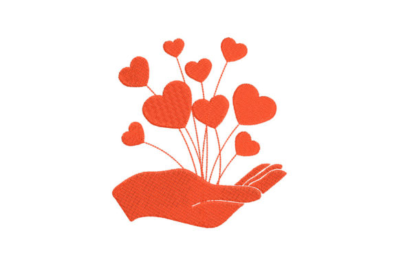 Heart in Hand Love Symbol