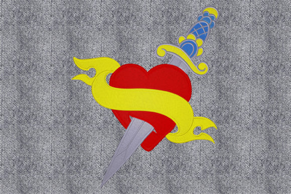 Heart with Knife
