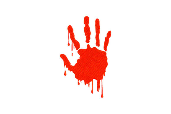 Horror Hand Print