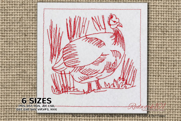 Landfowl Bird Lineart