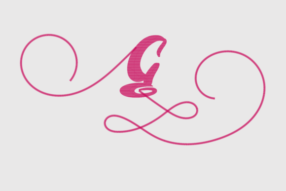 Magical G Winter Monogram