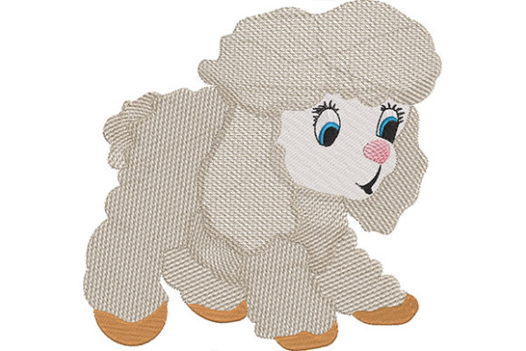 Sheep with Light Coat