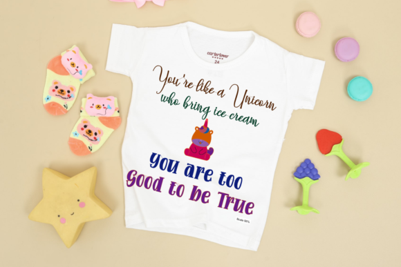 You’re Like a Unicorn Bring Ice Cream